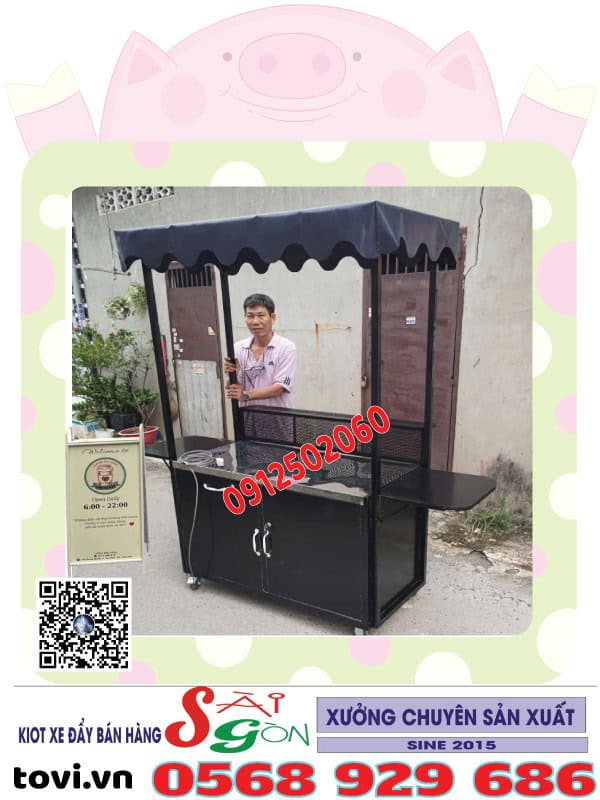 làm xe bán hàng theo yêu cầu TPHCM